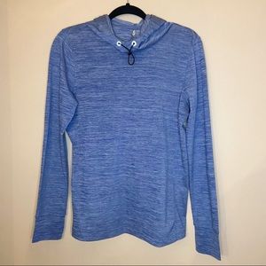 MTA SPORT BLUE ATHLEISURE HOODIE